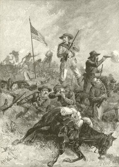 La última batalla de Custer de Alfred Rudolph Waud