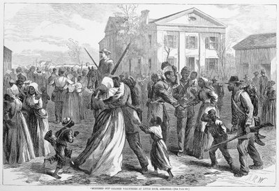 Desmovilizados Voluntarios de color en Little Rock, Arkansas, de Harper