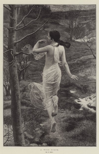 Una Ninfa del Bosque de Alfred Seifert