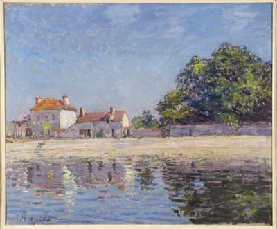 Orillas del Loing, Saint-Mammes de Alfred Sisley