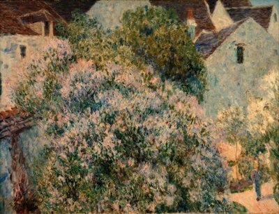 Las lilas en mi jardín de Alfred Sisley