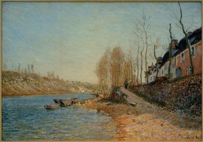 La Croix-Blanche en Saint-Mammès de Alfred Sisley