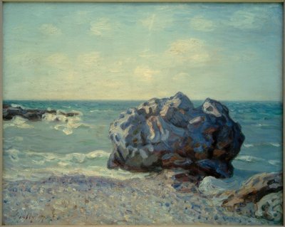 Bahía de Langland por la mañana de Alfred Sisley