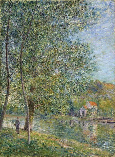 Mañana cerca del Loing de Alfred Sisley