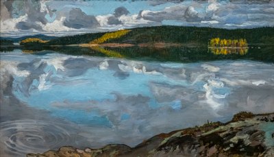 Riberas de Saint-Mammès de Alfred Sisley
