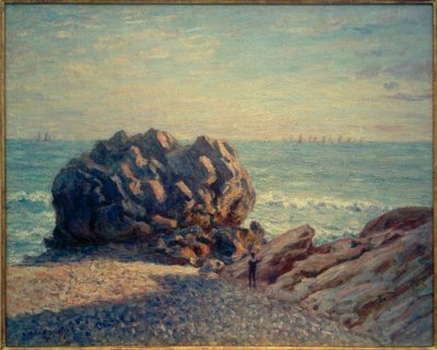 Storrs Rock, Ladys Cove, la tarde de Alfred Sisley