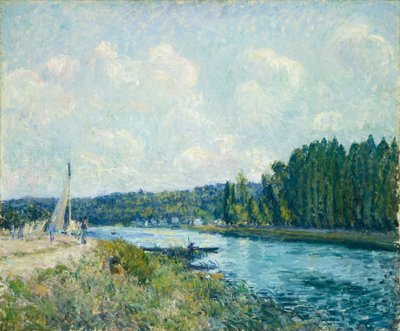 Orillas del Oise de Alfred Sisley