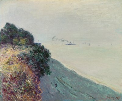 La costa galesa de Alfred Sisley