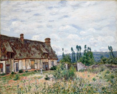 La cabaña abandonada, 1894 de Alfred Sisley