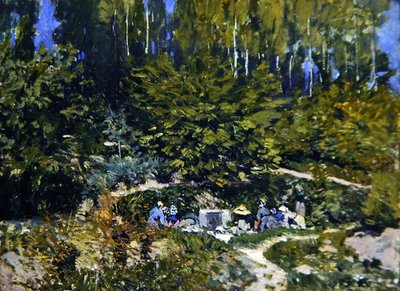 Mujeres lavando de Alfred Sisley