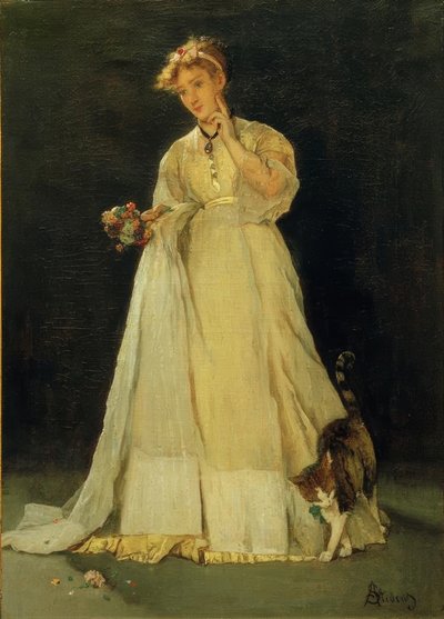 A. Stevens, Ofelia o El ramo desgarrado de Alfred Emile Stevens