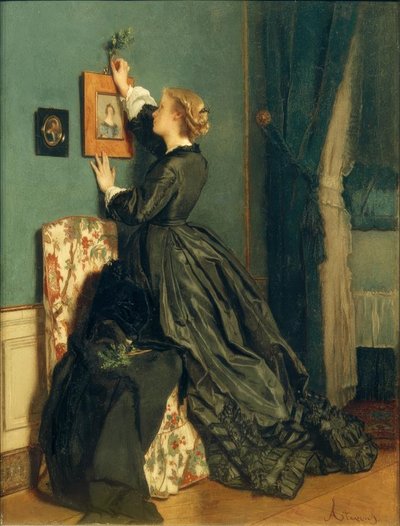 A.Stevens, Domingo de Ramos de Alfred Emile Stevens