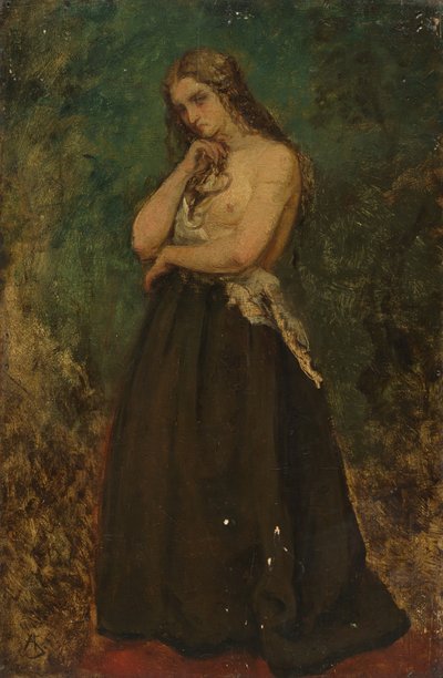 Estudio de un modelo de Alfred Emile Stevens