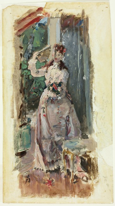 La esquina del balcón de Alfred Emile Stevens