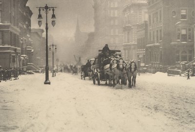 Un día lúgubre, c.1897 (fotograbado) de Alfred Stieglitz