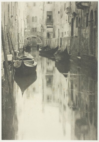 Un canal veneciano de Alfred Stieglitz