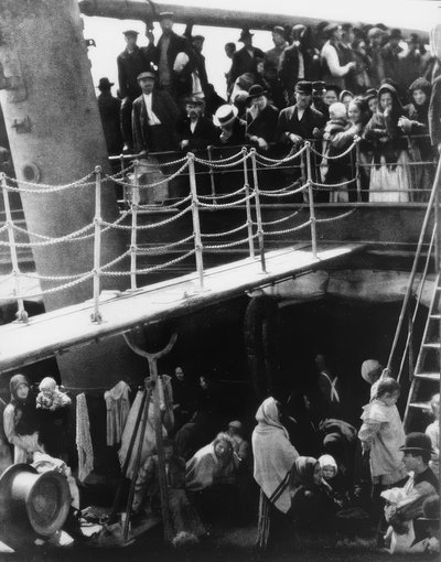 Barco de emigrantes de Alfred Stieglitz