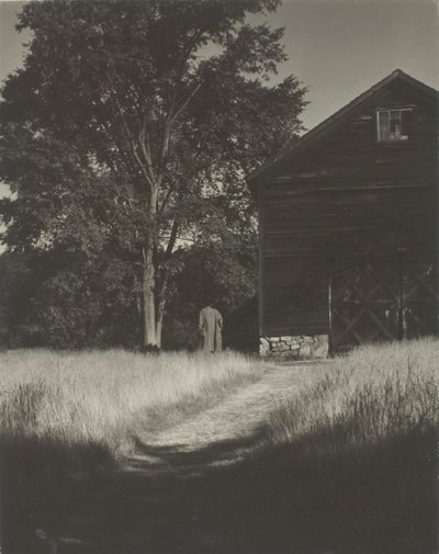 Granero, Lago George, 1936 de Alfred Stieglitz