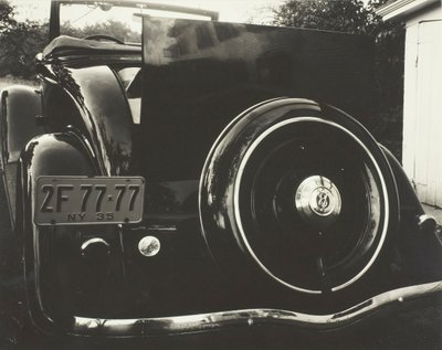 Coche 2F-77-77, 1935 de Alfred Stieglitz