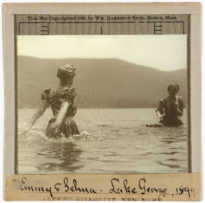 Emmy y Selma, Lago George de Alfred Stieglitz