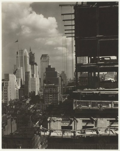 Desde mi ventana en An American Place, Norte de Alfred Stieglitz