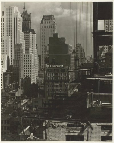 Desde mi ventana en An American Place, Norte de Alfred Stieglitz
