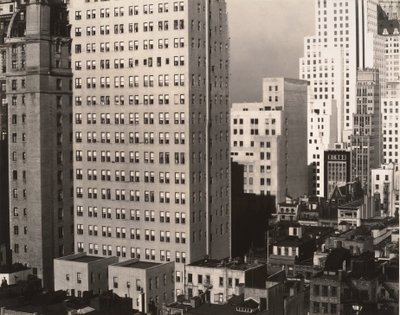 Desde mi ventana en An American Place, Norte de Alfred Stieglitz
