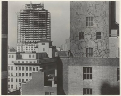 Desde mi ventana en An American Place, suroeste de Alfred Stieglitz
