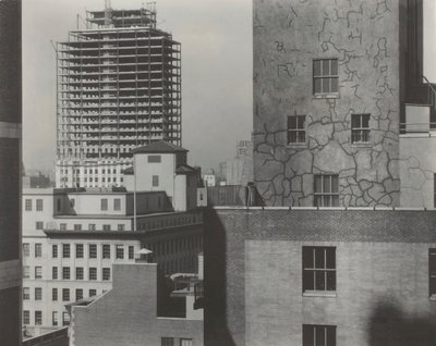 Desde mi ventana en An American Place, suroeste, 1932 de Alfred Stieglitz