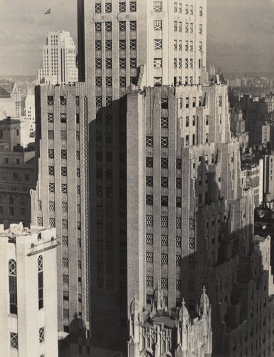 Desde mi ventana en el Shelton, al norte de Alfred Stieglitz
