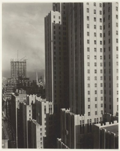 Desde mi ventana en el Shelton, Oeste de Alfred Stieglitz