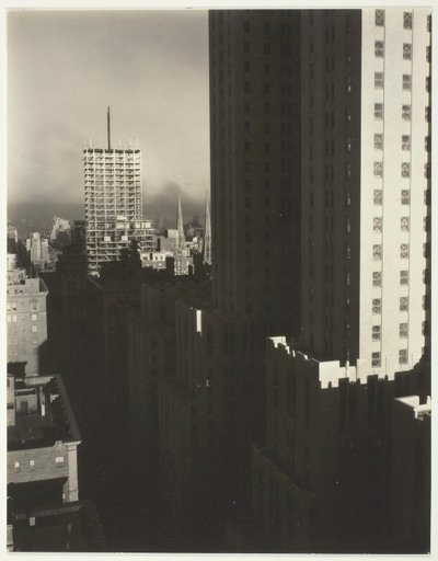 Desde Mi Ventana en el Shelton, Oeste de Alfred Stieglitz