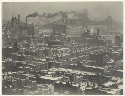 Desde la habitación "3003" - El Shelton, Nueva York, mirando al noreste de Alfred Stieglitz