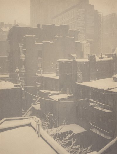 Desde la ventana trasera - 291 de Alfred Stieglitz