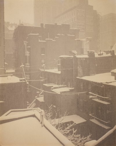 Desde la ventana trasera "291" de Alfred Stieglitz