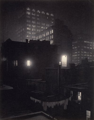 Desde la ventana trasera, 291 - N.Y. de Alfred Stieglitz