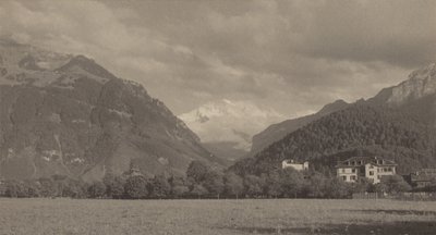 Desde el Höheweg, Interlaken de Alfred Stieglitz
