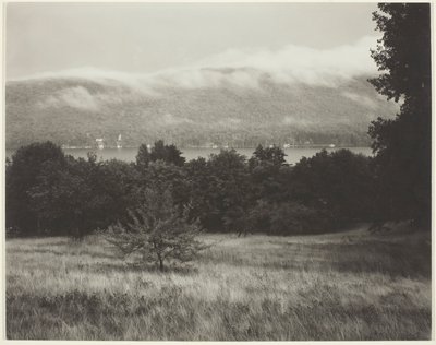 Lago George desde la colina de Alfred Stieglitz