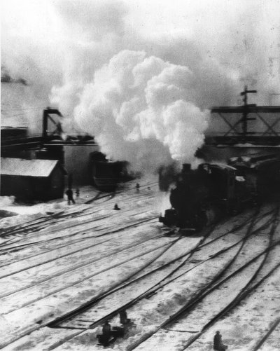 Nueva York / Central Yards / Foto 1903 de Alfred Stieglitz