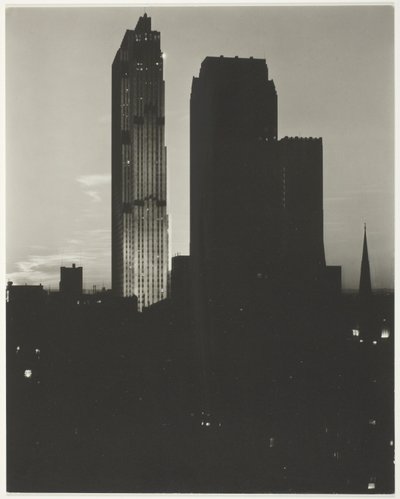 Nueva York desde el Shelton de Alfred Stieglitz