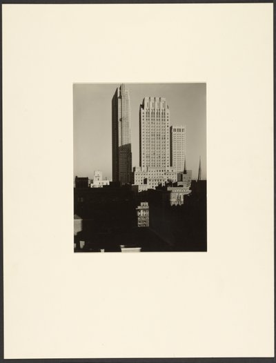 Nueva York desde el Shelton de Alfred Stieglitz
