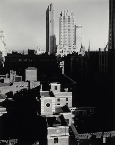 Nueva York desde el Shelton de Alfred Stieglitz