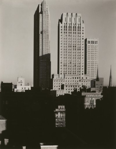 Nueva York desde el Shelton de Alfred Stieglitz
