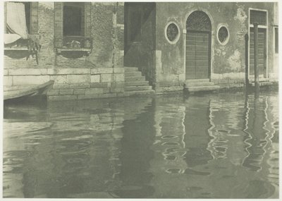 Reflejos—Venecia de Alfred Stieglitz