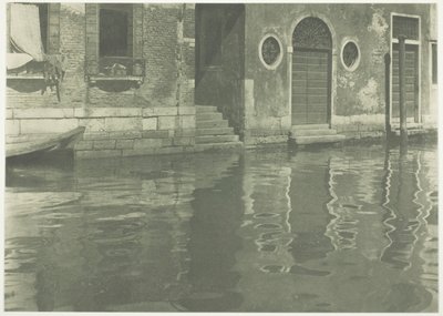 Reflejos - Venecia, 1894, impreso en 1897 de Alfred Stieglitz