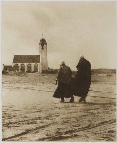 Corriendo a casa, 1894, impreso en 1897 de Alfred Stieglitz