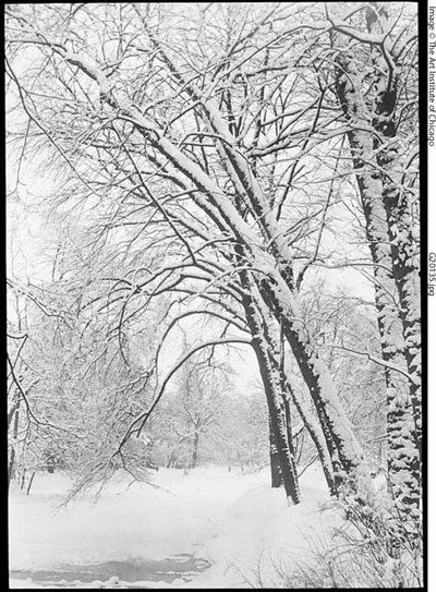 Paisaje Nevado, Berlín de Alfred Stieglitz
