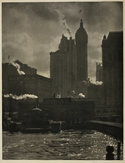 La ciudad de las ambiciones de Alfred Stieglitz