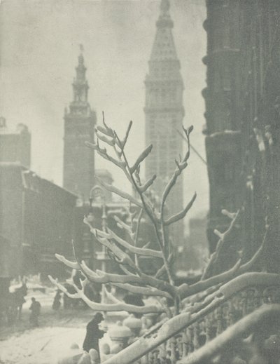 Dos torres, Nueva York, 1911 de Alfred Stieglitz