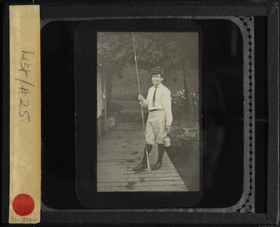 Sin título Howard con caña de pescar, 1910 o 1912 de Alfred Stieglitz